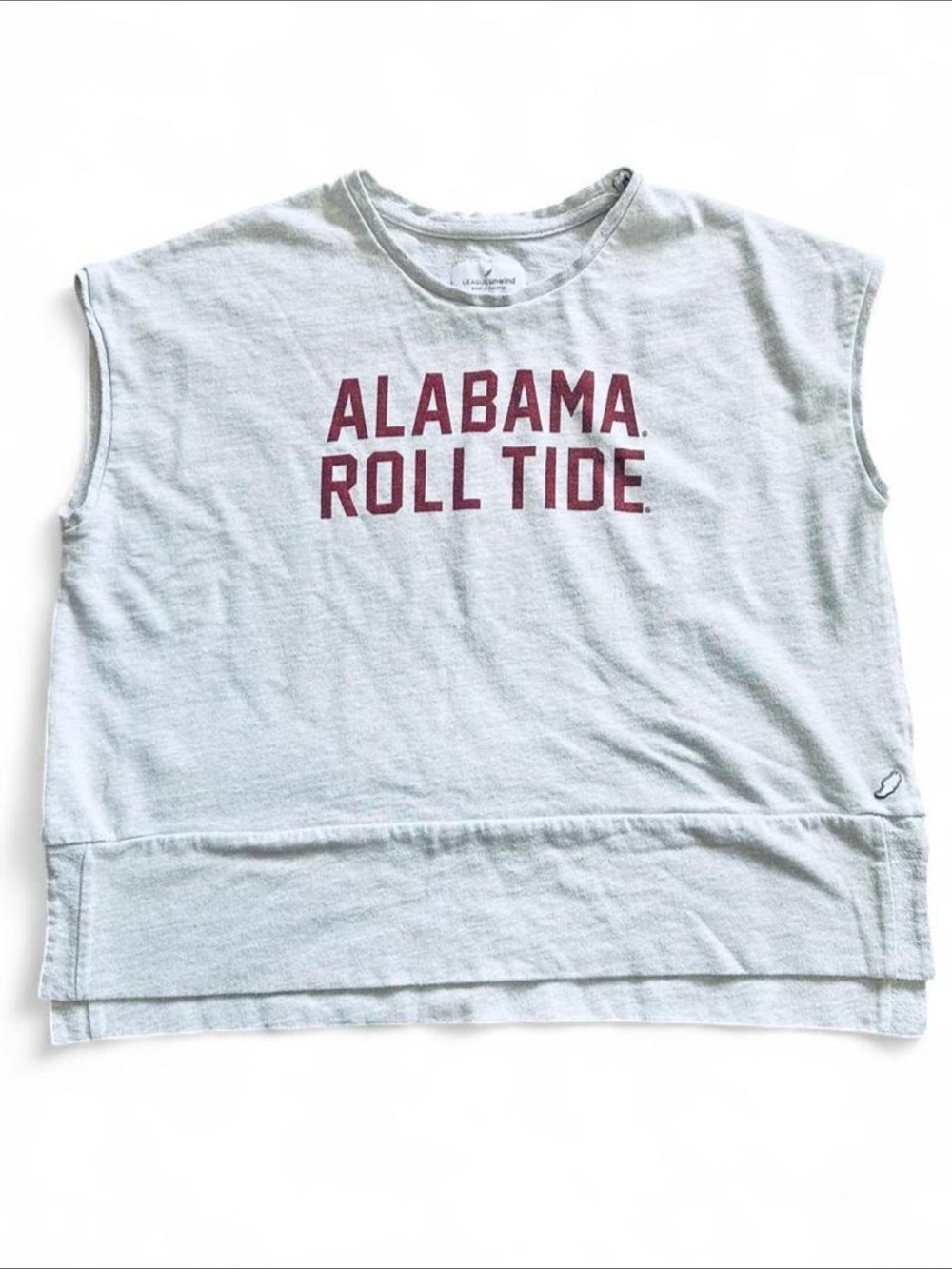 LEAGUE UNWIND University of Alabama Roll Tide Sleeveless Sweatshirt — S/M